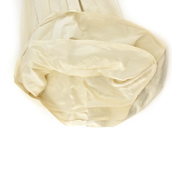 LIDA BADAY: Black/Cream, Silk Formal Dress - Picture 5 of 8